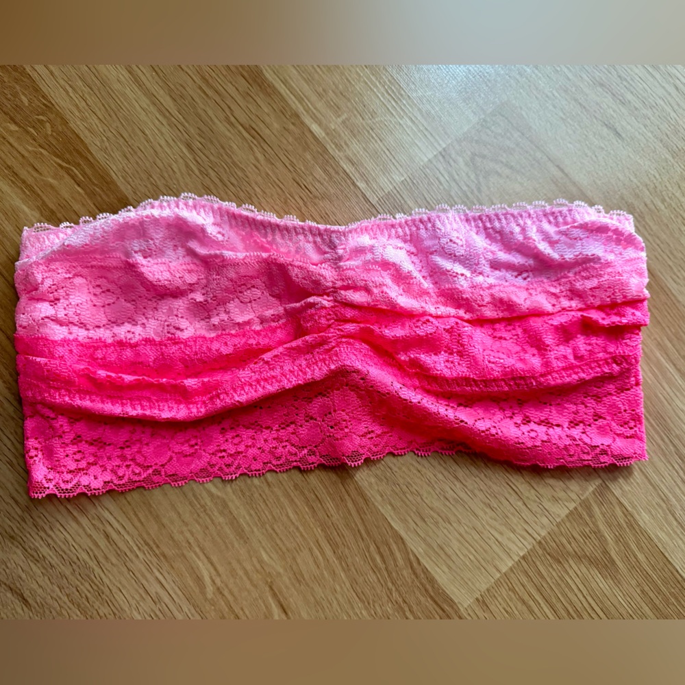 PINK Bandeau Ombré Bra